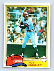 1981 O-Pee-Chee Roy Smalley Minnesota Twins #115 - Picture 1 of 2
