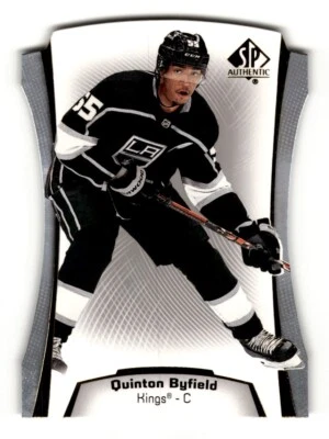 2021-22 SP Authentic Die Cuts Quinton Byfield Rookie #DC-22 - Image 1 of 2