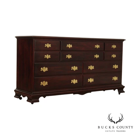 Pennsylvania Classics Chippendale Style Cherry Double Dresser Cover