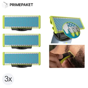 3x Ersatzklinge für Philips OneBlade Rasierklinge  SkinProtect  QP2520/QP2530 - Bild 1 von 4