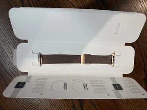 Apple Band - 44mm Gold Milanese Stainless Steel Loop In Original Box - Picture 1 of 4
