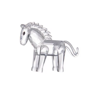 LONGWIN Crystal Horse Statues Glass Animal Figurines Ornament Home Table Decor - Bild 1 von 12