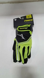 Mizuno Finch Female Batting Gloves | Youth Small | Neon Green - Picture 1 of 2