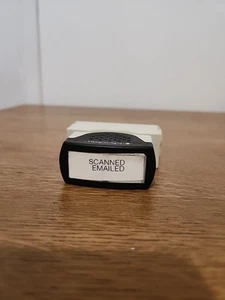 Accu-Stamp2 038842 Microban Message Stamp, Scanned Emailed, 1/8" - Picture 1 of 6