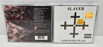 God Hates Us All by Slayer (CD, 2001) Explicit - Slayer Music CD NM  Foto 1 de 3
