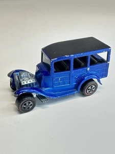Hot Wheels Redline Classic 31 Ford Woody Blue Made In USA Car Vintage - Picture 1 of 10