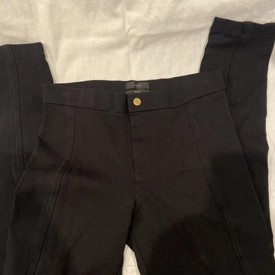 J.Crew Pixie Snap Front Jodhpur Ponte Pant Skinny Stretch Size 4 Free Shipping! - Image 1 of 4