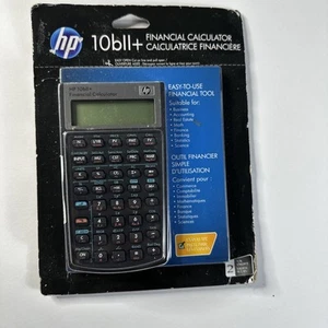 NEW HP 10bII+ Plus Financial Calculator Hewlett Packard 10bll New in Package - Bild 1 von 2