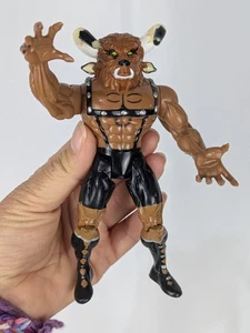 Modellino vintage anni 90 51/2" Toy Biz Hercules Minotaur 1995 giocattolo mobile  - Foto 1 di 6