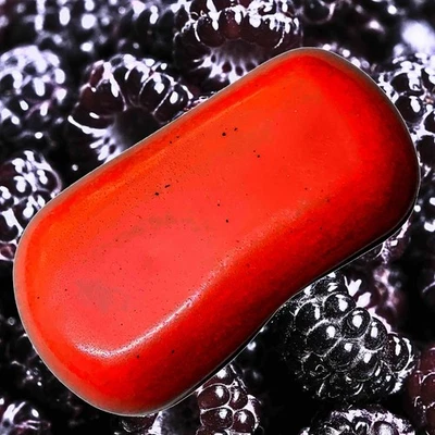 Black Raspberries Vegan Soap Bars 4 x 90g Plant-Based Cruelty-Free Handcrafted - Image 1 of 4