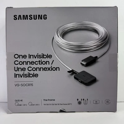 Samsung VG-SOCR15 VGSOCR15 One Connection Cable for FRAME TV - Image 1 of 3