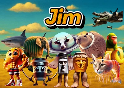 Personalised Italian Brainrot  A3 Poster – Custom  – Printed on  Matte Paper - Image 1 of 3