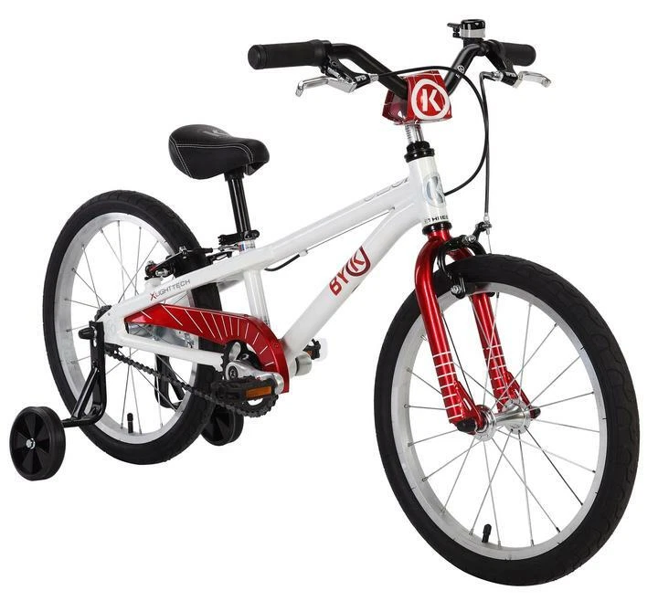 ByK E-350 Boys Bright Red 18" Kid's Bicycle- Age 4-7 ONLY 17 LBS - Image 1 of 1