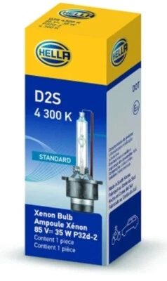 Hella Xenon D2S Bulb P32-2d 85V 35W 4300K - D2S 4300 K - Image 1 of 4