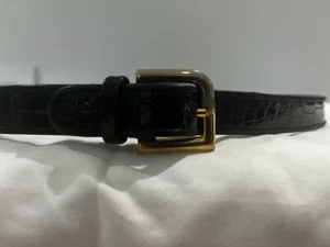 ✨ Vintage Judith Leiber Black and Red Leather Belts - Sold as a Set Only - Picture 1 of 20