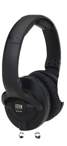 KRK KNS 6400 On-Ear Closed Back Circumaural Studio Monitor Headphones - Picture 1 of 3