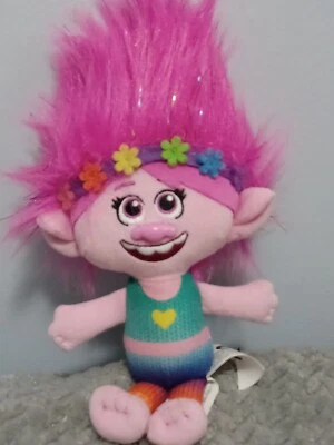 "Pequeña amapola de peluche Trolls World Tour de 10"""  Foto 1 de 2