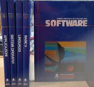 CORSO PRATICO DI UTILIZZO DEL SOFTWARE 5 voll. , Gruppo Editoriale Jackson 1990 - Foto 1 di 1