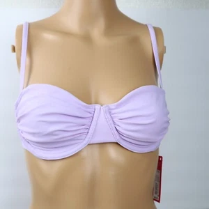 Xhilaration Women's bikini top medium no pads purple/lilac nwt - Picture 1 of 5