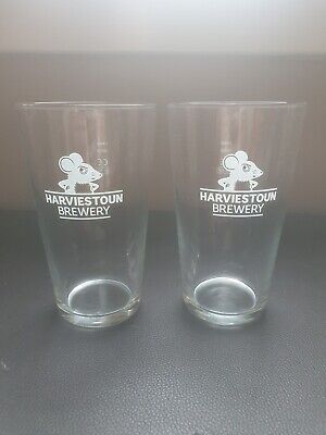 2 X Harviestoun Brewery Pint Glasses,  New Unused Stock  • 9.99£
