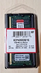 kingston 16GB kcp426sd8/16 - Afbeelding 1 van 1