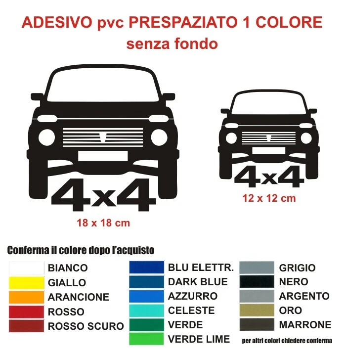 Adesivi Lada Niva Stickers Decals auto 4x4 offroad car fuoristrada russia 2 pz - Imagen 1 de 1