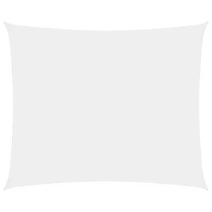 Sail Oxford Fabric Rectangular 4x5 m White B1O0 - Picture 1 of 6