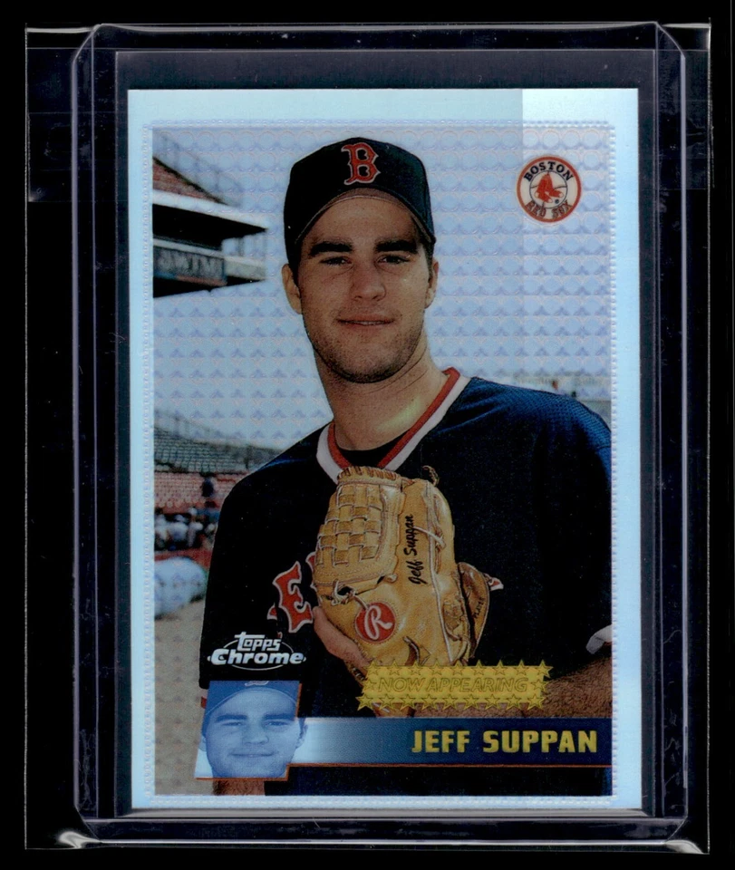 1996 Topps Chrome Refractor #139 Jeff Suppan RC Red Sox* ¡Conjunto icónico! * OC * Foto 1 de 2