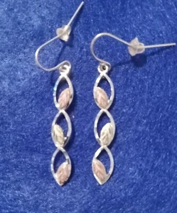 Damen-Ohrhänger Black Hills Gold Sterlingsilber - Bild 1 von 2