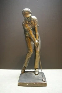 VINTAGE 1973 AUTHENTIC AUSTIN SCULPTURE COLLECTION HARVEY CITRON AP 1627 TEE OFF - Picture 1 of 12