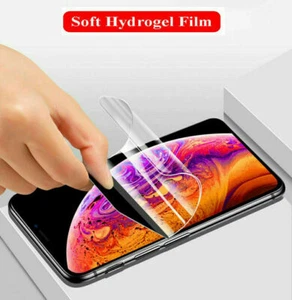 Für Apple iPhone 13 14 Pro Max Plus Full Screen Schutzfolie Soft Hydrogel Folie - Bild 1 von 7