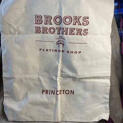 Bolso de mano Brooks Brothers Flatiron Princeton de lona 22”x34” EXCLUSIVO Foto 1 de 3