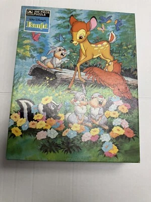 Walt Disney Bambi Vintage 200 Piece Golden Puzzle - Image 1 of 3
