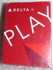 Red Delta Airlines Playing Cards In Original Box