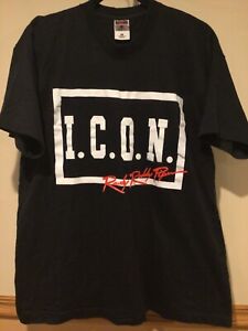 Vintage WCW WWF WWE Rowdy Roddy Piper ICON Shirt 1997 Sz. YOUTH XL / ADULT S