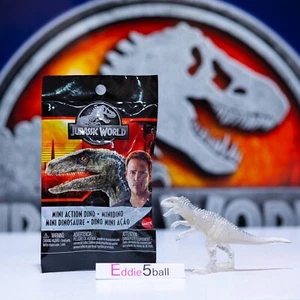 NEW MATTEL METALLIC EDITION CHASE DINO MINI ACTION JURASSIC WORLD INDOMINUS REX - Picture 1 of 1