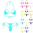 2022 New Bikini Set Bra+g-string Hot Girl Swimsuit Swimwear Underwear 2 Piece