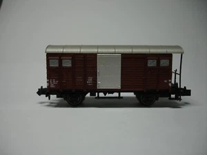SBB Gms ged.Güterwagen mit Bremserbühne Hobbytrain Spur N - Picture 1 of 2