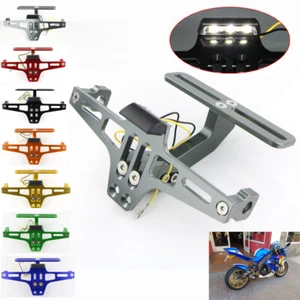 Fit For CF-Moto NKS 2017 400NK 650NK Aluminum Rear Light License Plate Bracket - Foto 1 di 18