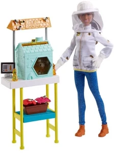 Barbie Bambola Apicoltore Puoi Essere Qualsiasi Cosa Playset Afroamericano Alveare - Foto 1 di 6