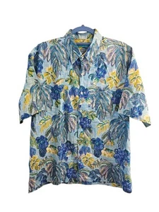 Tori Richard Stained Glass Tropical Made In Hawaii Shirt-Size Medium - Picture 1 of 6