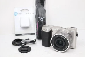 Sony Alpha a6000 fotocamera digitale mirrorless con obiettivo 16-50 mm 24,3 MP (argento) - Foto 1 di 11