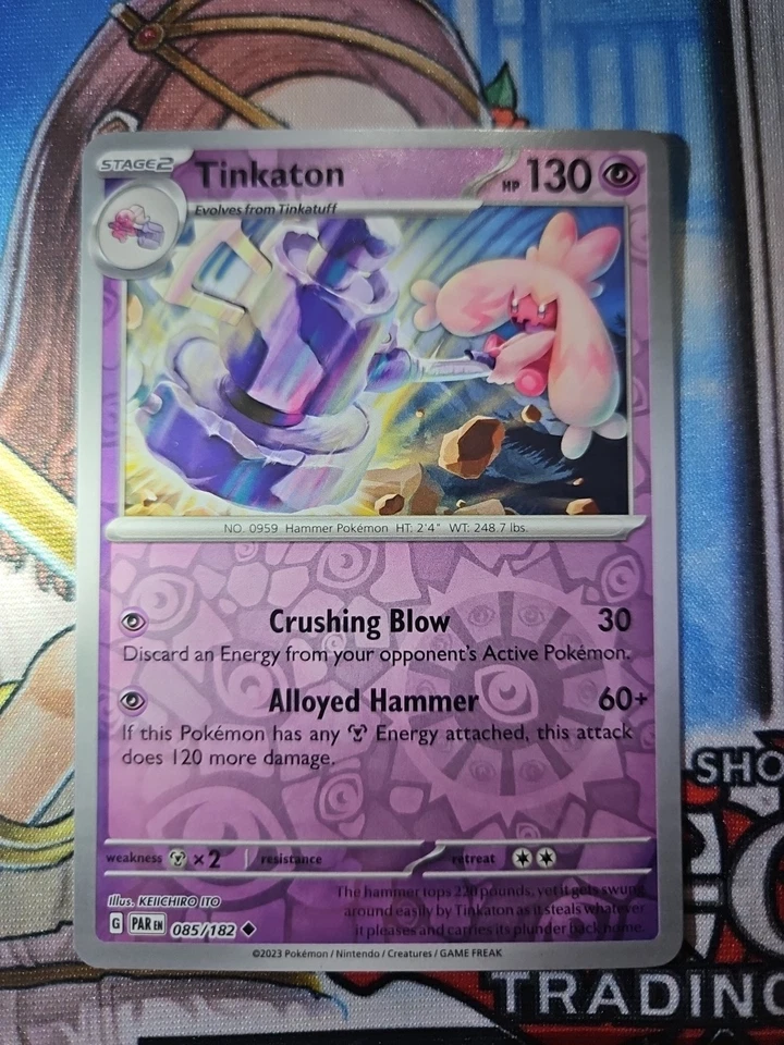 Tinkaton 085/182 Sv04: Paradox Rift Reverse Holo NM  - Image 1 of 1