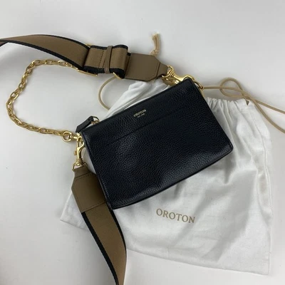 Oroton Women’s Black Crossbody Bag   - Image 1 of 4