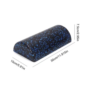 Rullo in Schiuma per Esercizi Rullo in Schiuma Muscolare Portatile Rullo per Mas - Foto 1 di 17