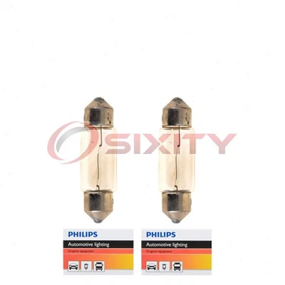 2 pc Philips Map Light Bulbs for Land Rover Discovery 1994-2004 Electrical vo - Image 1 of 4