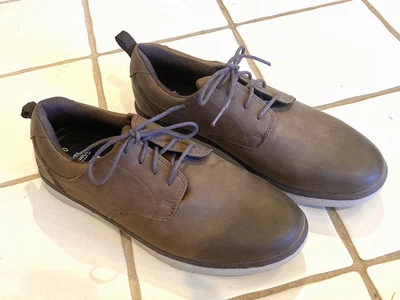 Dr Scholls Gel Cushion Mens Brown Lace Up Oxford Shoes Faux Leather Size 10 - Image 1 of 4
