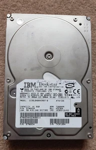 IBM Deskstar IC35L040AVER07-0 40 41GB Internal HDD 7200 RPM 3.5" IDE ATA - Picture 1 of 4