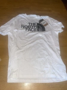 The North Face Herren Kurzarm T-Shirt Weiß Gr. Large Neu mit Etikett - Bild 1 von 5