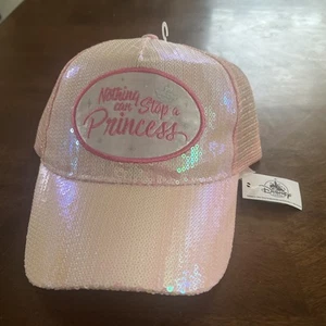 Disney Parks Exclusive Youth Sequin Nothing Can Stop A Princess Patch Snapback - Picture 1 of 6